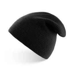 Czapka męska zimowa PAOLO PERUZZI BR-04-BL czarna. Czarne czapki męskie ROVICKY, na zimę, bez wzorów, z materiału, eleganckie. Za 34.99 zł.