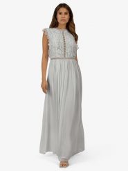 APART Sukienka w kolorze błękitnym rozmiar: 46. Niebieskie sukienki damskie Apart, bez wzorów, z koronki, bez kołnierzyka, bez ramiączek, maxi. Za 217.99 zł.