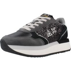 Buty SUN68 BIG ALLY GLITTER Czarny. Czarne obuwie trekkingowe damskie SUN68. Za 287.99 zł.