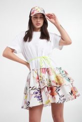 Sukienka TWINSET ACTITUDE. Sukienki damskie Twinset Milano, bez wzorów, bez kołnierzyka, bez ramiączek. W wyprzedaży za 460.57 zł.