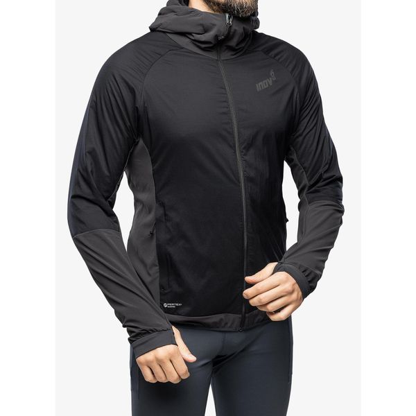 Kurtka ocieplana męska Inov-8 Performance Hybrid Jacket. Czarne kurtki męskie Inov-8, m, bez wzorów, sportowe, bez kaptura. Za 797.99 zł.