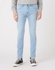 WRANGLER BRYSON MĘSKIE SPODNIE JEANSOWE TRACE W14XCS21O 112320038. Spodnie materiałowe męskie Wrangler, bez wzorów, z jeansu. Za 219.99 zł.
