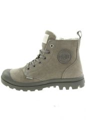 Buty sportowe Sneakersy damskie, Palladium Pampa Hi Zip WL. Brązowe buty sportowe na co dzień damskie Palladium, bez wzorów, z materiału, trekkingowe. Za 479.99 zł.