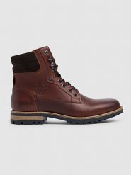 PME Legend Skórzane botki w kolorze jasnobrązowym rozmiar: 44. Brązowe buty zimowe męskie PME Legend, bez zapięcia. Za 300.92 zł.