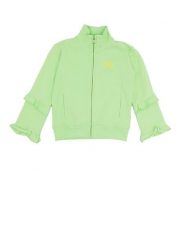 Bluza z pełny zamek błyskawiczny na co dzień. Zielone bluzy bez kaptura damskie LEONE 1947 APPAREL. Za 84.16 zł.