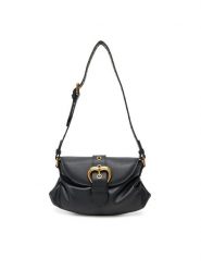 PINKO Torebka Jolene Shoulder Mini PE 25 PLTT 102802 A270 Czarny. Czarne torebki klasyczne damskie Pinko, bez wzorów, ze skóry, bez dodatków. Za 1,019.00 zł.