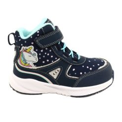 American Club Buty dziecięce sportowe Softshell Wodoodporne z membraną RL93/22 Granatowe niebieskie. Niebieskie śniegowce dziewczęce z polaru. W wyprzedaży za 87.98 zł.