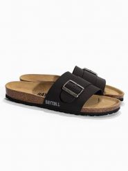 BACKSUN Klapki "Sombrero" w kolorze czarnym rozmiar: 42. Czarne klapki i japonki męskie Backsun. Za 149.95 zł.