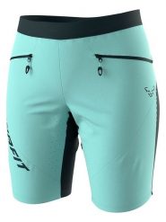 DYNAFIT Szorty funkcyjne "TRAVERSE" w kolorze turkusowym rozmiar: L. Niebieskie spodenki sportowe damskie Dynafit, l, z materiału, outdoorowe. Za 245.38 zł.