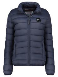 Geographical Norway Kurtka pikowana "Atikahadge" w kolorze granatowym rozmiar: S. Niebieskie kurtki damskie Geographical Norway, s, bez wzorów, bez kaptura. Za 140.20 zł.