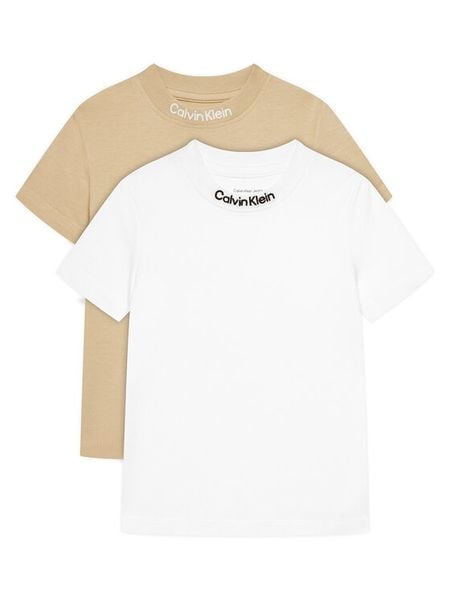 Calvin Klein Jeans Komplet t-shirtów Embro Logo IB0IB02529 D Kolorowy Regular Fit. T-shirty chłopięce Calvin Klein Jeans, bez wzorów, z bawełny, bez ramiączek. Za 129.99 zł.