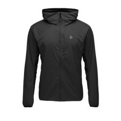 Kurtka Przejściowa Męska Black Diamond Alpine Start Hoody. Czarne kurtki męskie Black Diamond, m, bez wzorów, sportowe, bez kaptura. Za 499.99 zł.