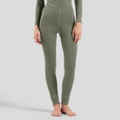 Spodnie Odlo BL BOTTOM long ACTIVE WARM. Szare bielizna termoaktywna damska Odlo, s, z materiału, narciarskie. Za 249.99 zł.