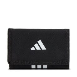 Portfel adidas. Czarne portfele męskie Adidas, bez wzorów. Za 59.99 zł.