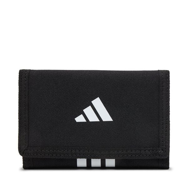 Portfel adidas. Czarne portfele męskie Adidas, bez wzorów. Za 59.99 zł.