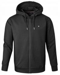 Wygodna Bluza Bawełniana - Pako Jeans - Czarna z Kapturem. Czarne bluzy z kapturem męskie Pako Jeans, l, z bawełny. Za 189.00 zł.