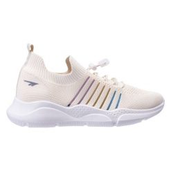 Buty Hi-Tec Miyas 92800602769 beżowy. Brązowe buty sportowe na co dzień damskie bez wzorów, z gumy. Za 125.02 zł.