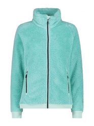 CMP Kurtka polarowa w kolorze turkusowym rozmiar: 46. Niebieskie kurtki damskie CMP, bez wzorów, z materiału, bez kaptura. Za 166.10 zł.