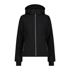Damska bluza z kapturem na zamek CMP. Czarne bluzy z kapturem damskie CMP, na zimę, xs, z lycry. Za 419.70 zł.