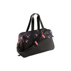 Torba fitness kardio 30l. Czarne torebki klasyczne damskie DOMYOS, bez wzorów, z materiału, bez dodatków. Za 99.99 zł.