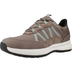 Buty GEOX D BRAIES B ABX Brązowy. Brązowe obuwie treningowe damskie Geox, na fitness i siłownię. Za 308.99 zł.