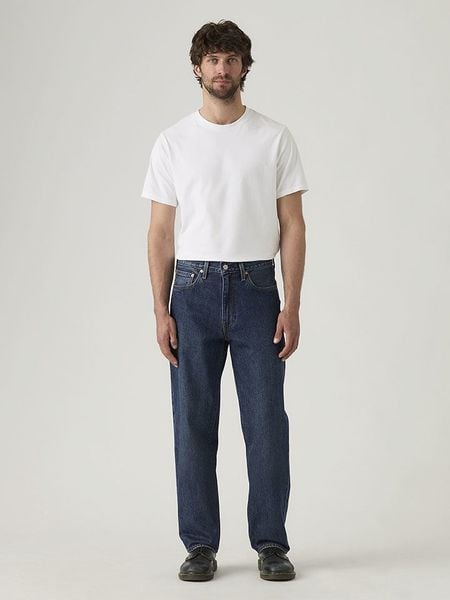 Levi's Dżinsy "568" - Loose Straight fit - w kolorze granatowym rozmiar: W31/L32. Niebieskie jeansy męskie Levi's. Za 249.95 zł.