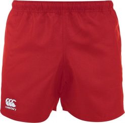 Krótka Canterbury Advantage. Białe szorty męskie CANTERBURY, bez wzorów, z materiału. Za 248.50 zł.