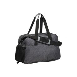 Torba fitness kardio 30l. Czarne torby sportowe damskie DOMYOS, bez wzorów, z materiału, bez dodatków. Za 59.99 zł.