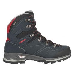 Buty trekkingowe męskie Lowa Baldo Gtx. Niebieskie buty trekkingowe męskie Lowa, z gumy, za kostkę, bez zapięcia, trekkingowe. Za 769.99 zł.
