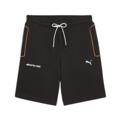 Szorty Puma AMG. Czarne szorty męskie Puma, z materiału, bez kołnierzyka. Za 119.00 zł.