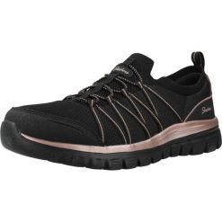 Buty SKECHERS GRACEFUL PURECRUSH Czarny. Czarne obuwie trekkingowe damskie Skechers. Za 302.99 zł.