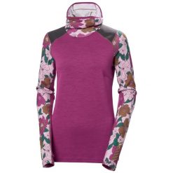 Bluza damska z kapturem Helly Hansen Lifa Midweight BLC. Czerwone bluzy z kapturem damskie Helly Hansen, l, ze skóry. Za 617.50 zł.