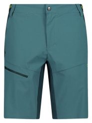 Cmp Bermudy trekkingowe w kolorze turkusowym rozmiar: 46. Niebieskie szorty męskie CMP, bez wzorów, z materiału. Za 92.21 zł.