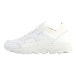 Buty GEOX D SPHERICA Biały. Białe buty sportowe na co dzień damskie Geox, do biegania. Za 330.99 zł.