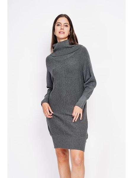 William de Faye Sukienka dzianinowa w kolorze szarym rozmiar: 34. Szare sukienki damskie William De Faye, na co dzień, bez wzorów, z dzianiny, klasyczne, bez kołnierzyka, bez ramiączek, mini, proste. Za 113.99 zł.