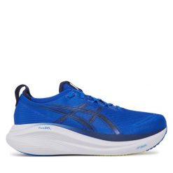 Buty do biegania Asics. Niebieskie obuwie do biegania damskie Asics. Za 579.99 zł.
