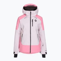 Kurtka narciarska damska SCOTT Ultimate GTX. Czerwone kurtki damskie Scott, na zimę, s, bez wzorów, z gore-texu, bez kaptura. Za 1,399.00 zł.