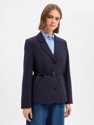 Msch Copenhagen Marynarka - MSCHFreylia Kobiety Sztuczne włókno niebieski, M. Niebieskie marynarki i żakiety damskie MSCH Copenhagen, m, bez wzorów, z włókna. Za 329.95 zł.