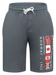 Geographical Norway Bermudy dresowe "Paurant" w kolorze antracytowym rozmiar: L. Czarne szorty męskie Geographical Norway, bez wzorów, z dresówki. Za 73.99 zł.