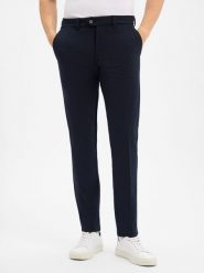 Finshley & Harding Spodnie - Dylan Slim Fit Mężczyźni niebieski, 40-32. Niebieskie spodnie materiałowe męskie Finshley & Harding, bez wzorów, z wiskozy, eleganckie. Za 249.95 zł.