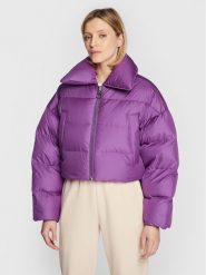 Marc O'Polo Kurtka puchowa 209 0808 70007 Fioletowy Oversize. Fioletowe kurtki damskie Marc O´Polo, bez wzorów, z puchu, bez kaptura. Za 1,689.00 zł.