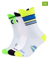 Camano Skarpety (3 pary) w kolorze zielono-żółto-białym rozmiar: 39-42. Białe skarpetki męskie camano, bez wzorów. Za 60.99 zł.