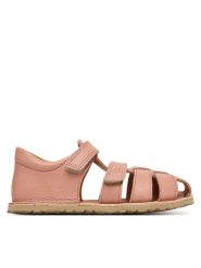 Froddo Sandały Barefoot Flexy F G3150283-7 S Różowy. Czerwone sandały dziewczęce Froddo, ze skóry, bez zapięcia. Za 359.99 zł.