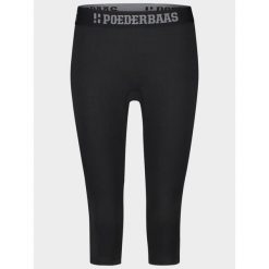 Legginsy termoaktywne damskie Poederbaas 3/4 Lekkie. Czarne bielizna termoaktywna damska POEDERBAAS, m, bez wzorów, z elastanu. Za 216.99 zł.