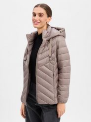 S.Oliver Kurtka pikowana dla kobiet Kobiety beżowy|szary, 38. Brązowe kurtki damskie S.Oliver, s, bez wzorów, bez kaptura. Za 399.95 zł.