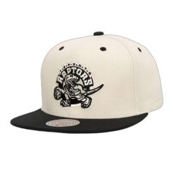 Czapka typu snapback Mitchell & Ness Evergreen Toronto Raptors. Białe czapki męskie Mitchell & Ness, bez wzorów, eleganckie. Za 209.50 zł.
