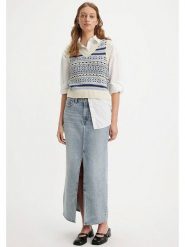 Levi's Spódnica dżinsowa w kolorze błękitnym rozmiar: W28. Niebieskie spódniczki damskie Levi's, s, z aplikacjami, z bawełny, klasyczne, z podwyższonym stanem, maxi, proste. Za 293.59 zł.