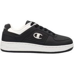 Buty Champion Foul Play Element Low S22340 KK002 czarne. Czarne buty sportowe na co dzień męskie z gumy, bez zapięcia. Za 367.58 zł.