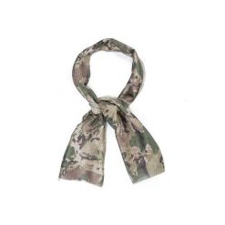 Szal maskujący z siatki MESH 155x48 cm. Brązowe szaliki i kominy damskie CAMOUFLAGE, bez wzorów, z meshu. Za 27.99 zł.