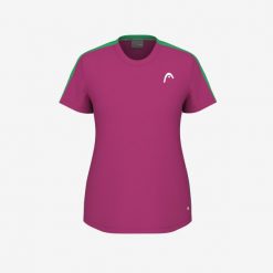 T-Shirt damski TIE-BREAK. Niebieskie t-shirty damskie HEAD, s, bez wzorów, bez kołnierzyka. W wyprzedaży za 182.00 zł.